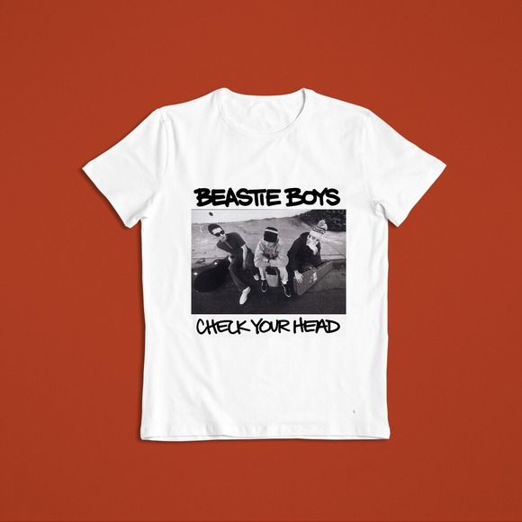 Black Eyed Peas Tee - Beastie Boys Check Your Head Unisex T-shirt - Picture 1 of 4